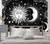 White Black Aesthetic Room Décor Mandala Tapestry