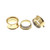 1 Pair Stainless Steel Bee Screw Expander Stretcher Dangle Earrings (8mm)