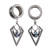 2PCS Stainless Screw Fit Expansion Stretched Piercing (12mm)
