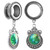 2PCS Stainless Screw Fit Expansion Stretched Piercing (8mm)