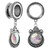 2PCS Stainless Screw Fit Expansion Stretched Piercing (8mm)
