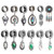 2PCS Stainless Screw Fit Expansion Stretched Piercing (8mm)