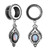 2PCS Stainless Screw Fit Expansion Stretched Piercing (6mm)