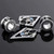 2pc Anodized Thread Ear Tunnel and Plugs Vintage Hollow Ear Piercing (8mm)