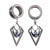 2pc Anodized Thread Ear Tunnel and Plugs Vintage Hollow Ear Piercing (12mm)