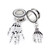 2PC Water Drop Cross Flower Skull Dangle Stainless Earrings (16mm-25mm)