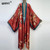 Boho Maxi Batwing Sleeve Kimono