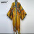 Boho Maxi Batwing Sleeve Kimono