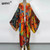 Boho Maxi Batwing Sleeve Kimono