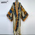 Boho Maxi Batwing Sleeve Kimono