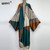 Boho Maxi Batwing Sleeve Kimono