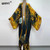 Boho Maxi Batwing Sleeve Kimono