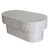 OVAL MOTHER PEARL COFFEE TABLE