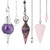 Natural Tree of Life Chakra Crystal Necklace