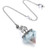 Natural Orgone Aquamarine Crystal Pendulum