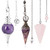 Natural Tree of Life Chakra Crystal Necklace-1731529377