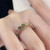 Spiritual Healing Crystal Natural Stone Bead Ring