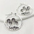 Bohemian Style Gothic Mushroom Hoop Earrings