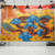 Landscape Ancient Buddhist Thangka Painting Tapestry 230x180cm