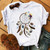Fashion Dreamcatcher Female Black Tshirt Size XXXL