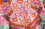 New Fashion V Neck Batwing Sleeve Floral Cover-up