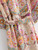 Bohemian V Neck Tassel Summer Peacock Print Cover-Up