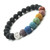 Tree of Life 18cm Colorful Seven Chakra Stone Bracelet