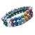 Tree of Life 20cm Colorful Seven Chakra Stone Bracelet