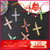 Evil Eye Handmade Colorful Enamel Cross Pendant