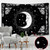 White Black Sun And Moon Mandala Tapestry 95x70cm