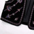 Woman Black Autumn Beads Vest For Women