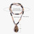 Fashion Bohemian Crystal Knotted Boho Necklace