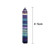 Natural Fluorite Crystal 4-7CM Quartz Stone Point