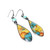 Natural Turquoise Gemstone Fashion Earrings