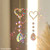 Crystal Suncatcher Hanging Glass Prisms For Window Yard Garden Decoration Light Sun Catcher Room Rainbow Atrapasol Pendant Decor