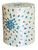 Mother Of Pearl Aquamarine Dream Stool/Side Table