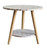 Mother Of Pearl Mosaic Harmony Two-Tiered Side Table