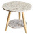 Mother Of Pearl Mosaic Harmony Two-Tiered Side Table