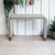 Mother Of Pearl Monochrome Elegance Console Table