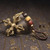 Tibetan Buddhist Brass Cross Four Strand Pendant Tibetan Buddhist Brass Cross Four Strand Pendant