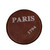 DINING STOOL FRENCH LEATHER SEAT