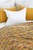 Kantha Quilt - Indian Quilt Block Print Cotton Bedspread