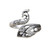 Retro Punk Snake Dragon Adjustable Ring