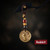 Zodiac Brass Animal Tag Rope Keychain
