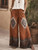 Boho Chic Summer Vacation Wide-Leg Pants