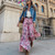 Floral Elastic High Waist Boho Skirt