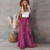 Floral Elastic High Waist Boho Skirt
