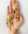 Brass Celestial Space Earrings