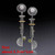 Vintage Multicolor Stone Dangle Drop Earrings
