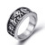 Egyptian Eye of Horus Cross of Life Band Ring